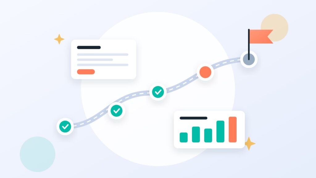 HubSpot CRM implementation roadmap with completed steps